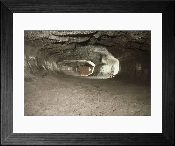 Framed Print : Worlds largest lava tube Framed Print : Worlds largest lava tube