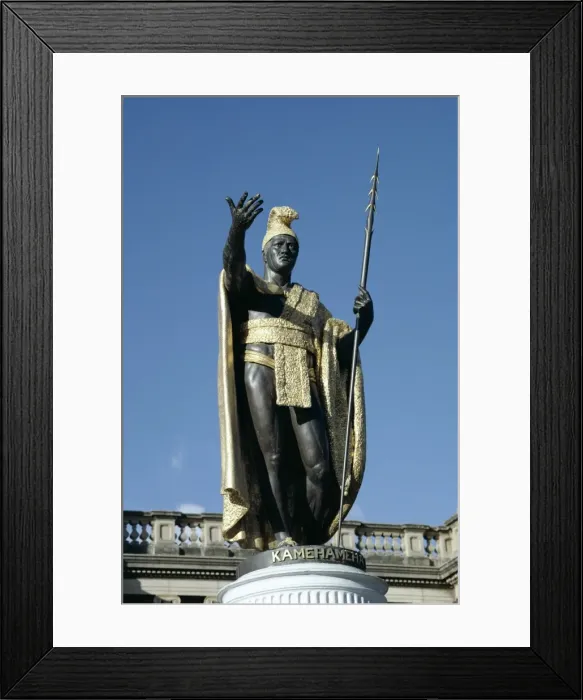 Framed Print : King Kamehameha statue Framed Print : King Kamehameha statue