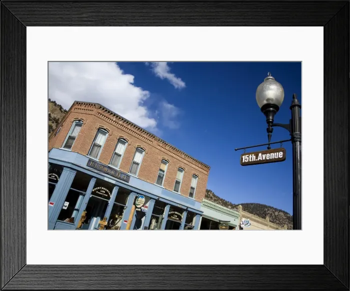 Framed Print : Idaho Springs Framed Print : Idaho Springs