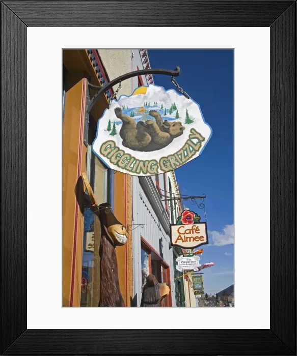 Framed Print : Idaho Springs Framed Print : Idaho Springs