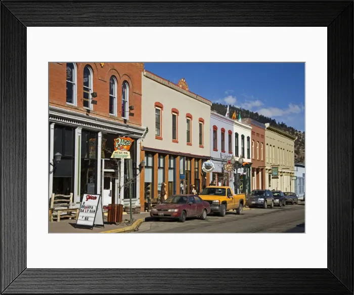 Framed Print : Idaho Springs Framed Print : Idaho Springs