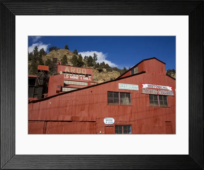 Framed Print : Argo Mine, Idaho Springs Framed Print : Argo Mine, Idaho Springs