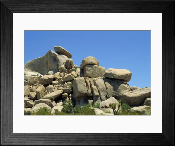 Framed Print : Joshua Tree National Monument Framed Print : Joshua Tree National Monument