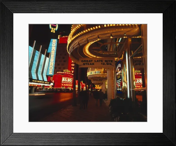 Framed Print : Fremont Street Framed Print : Fremont Street