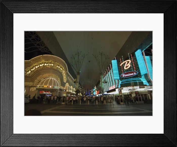 Framed Print : Fremont Street Framed Print : Fremont Street