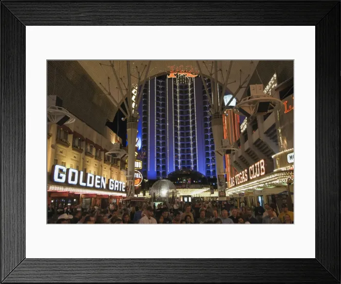 Framed Print : Fremont Street