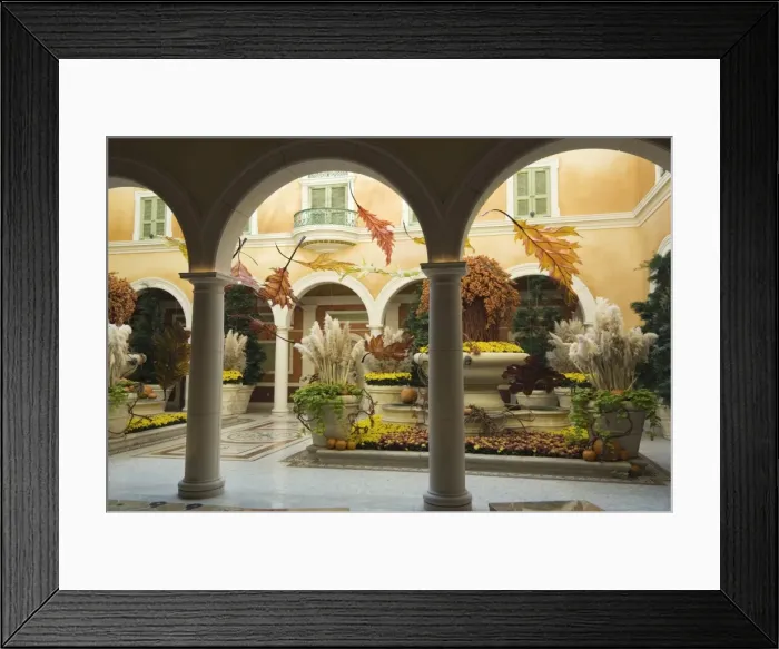 Framed Print : Inside the Bellagio Hotel Framed Print : Inside the Bellagio Hotel