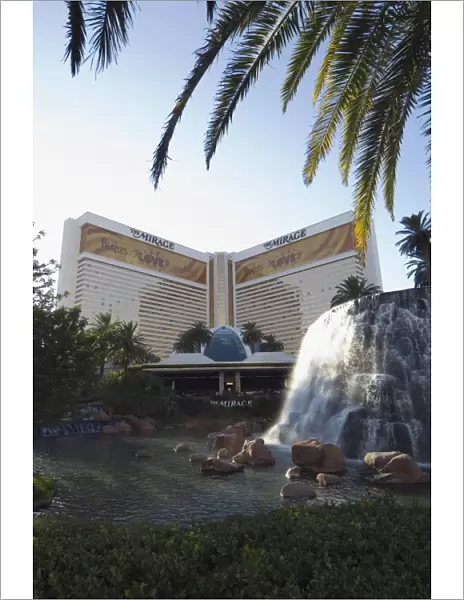 The Mirage Hotel on The Strip (Las Vegas Boulevard)