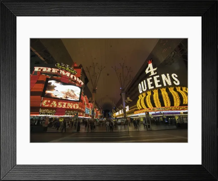 Framed Print : Fremont Street Framed Print : Fremont Street