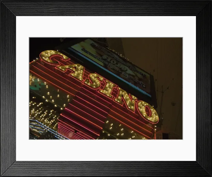 Framed Print : Fremont Street Framed Print : Fremont Street