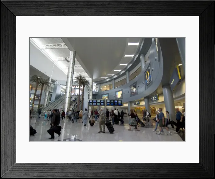 Framed Print : McCarran Airport Framed Print : McCarran Airport