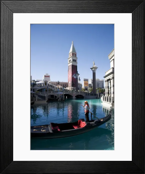 Framed Print : The Venetian Casino and Resort Framed Print : The Venetian Casino and Resort