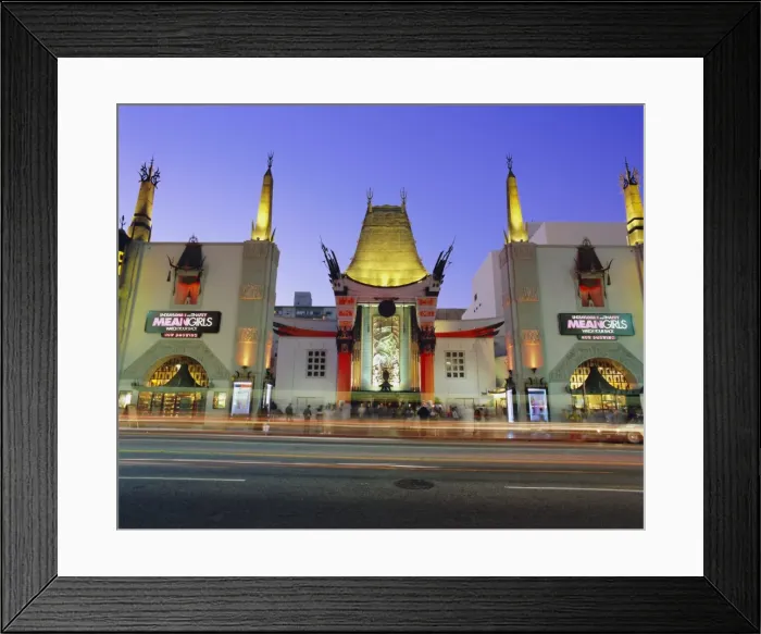Framed Print : Graumanns Chinese Theater Framed Print : Graumanns Chinese Theater