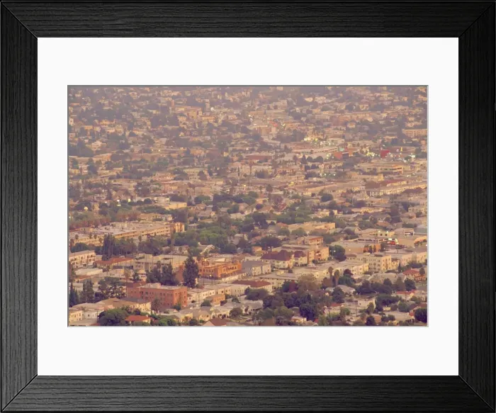 Framed Print : Hollywood area Framed Print : Hollywood area