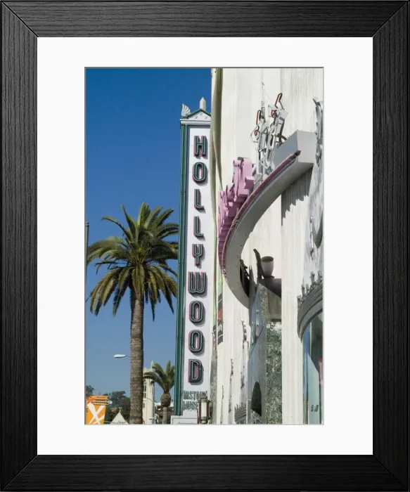 Framed Print : Hollywood, Los Angeles Framed Print : Hollywood, Los Angeles