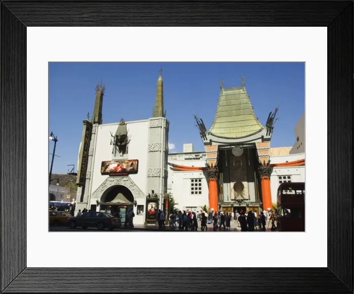 Framed Print : Chinese Theatre in Hollywood Framed Print : Chinese Theatre in Hollywood