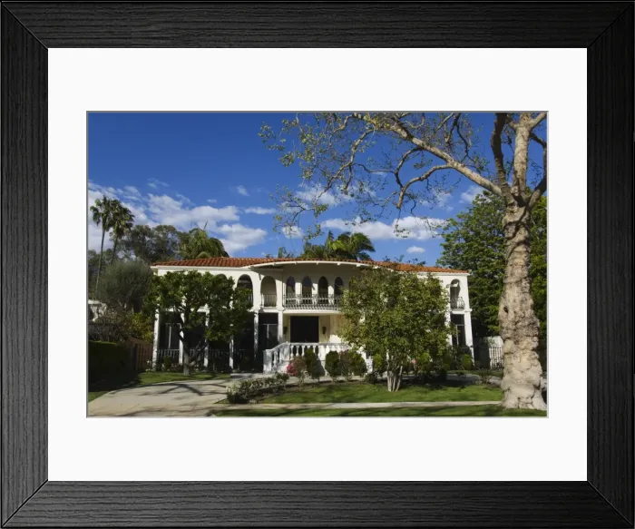Framed Print : Mansions of the rich and famous Framed Print : Mansions of the rich and famous