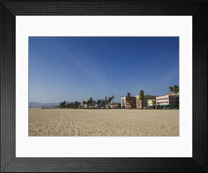 Framed Print : Venice Beach condominiums Framed Print : Venice Beach condominiums