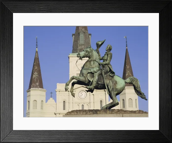 Framed Print : Jackson Square, St Framed Print : Jackson Square, St