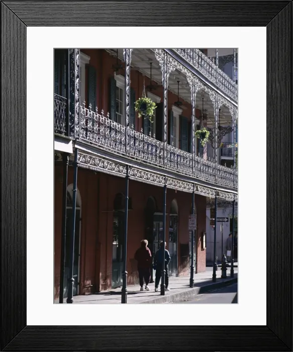 Framed Print : French Quarter Framed Print : French Quarter