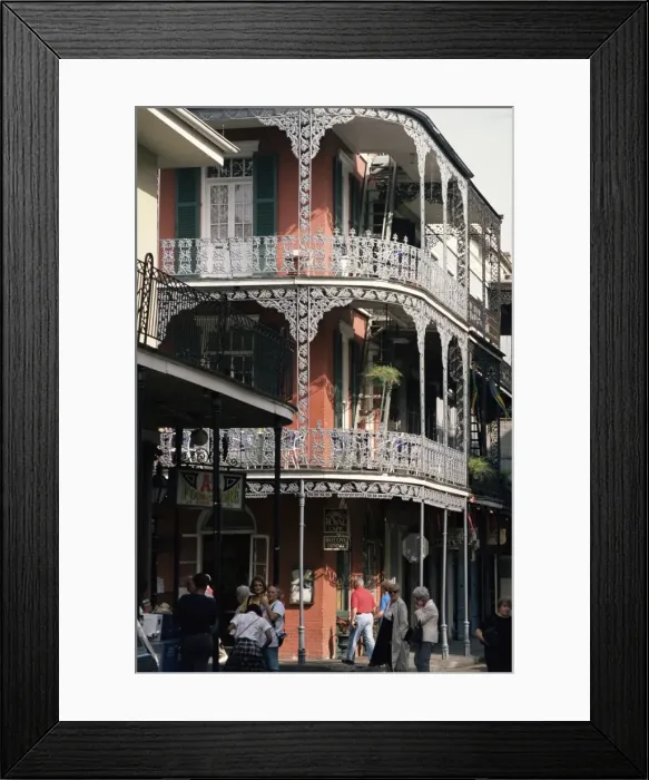 Framed Print : French Quarter
