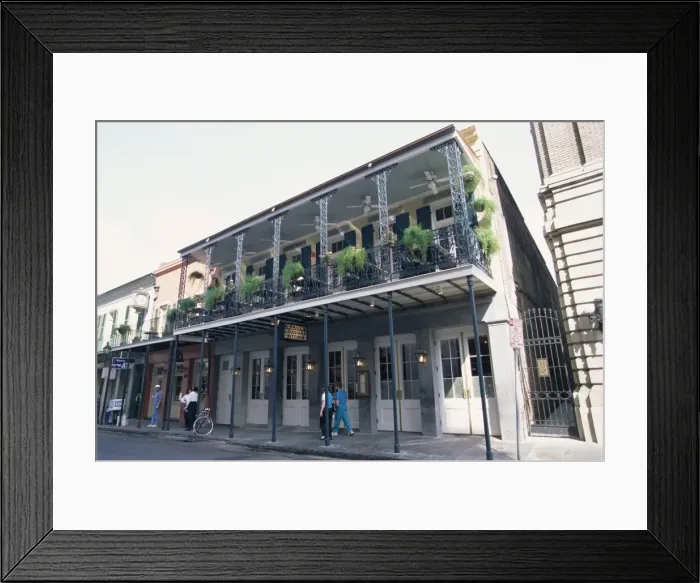 Framed Print : K. Pauls Restaurant in the French Quarter Framed Print : K. Pauls Restaurant in the French Quarter