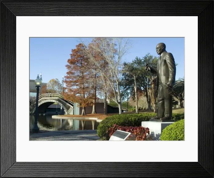Framed Print : Louis Armstrong Park Framed Print : Louis Armstrong Park