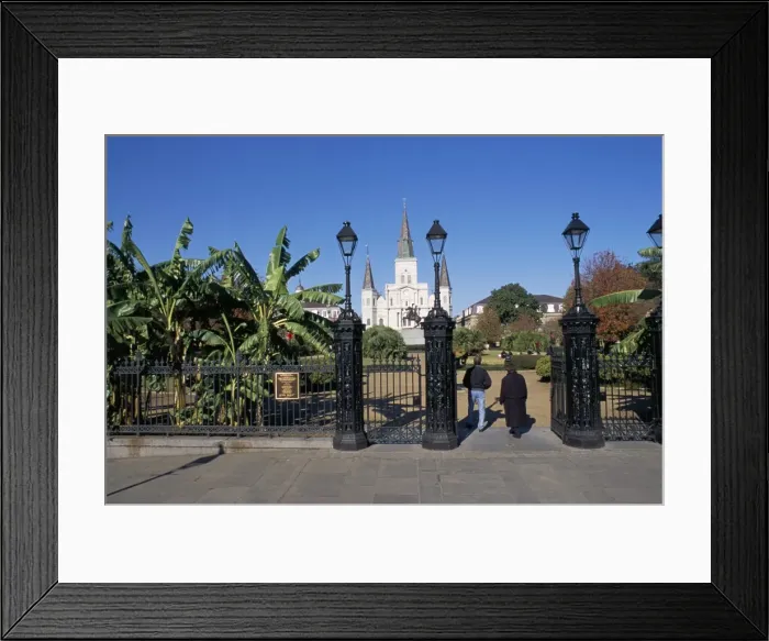 Framed Print : Jackson Square, St Framed Print : Jackson Square, St