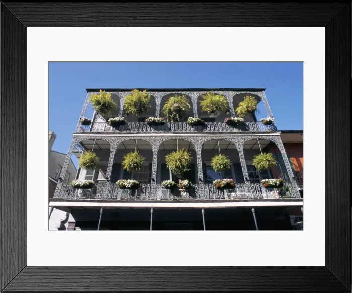 Framed Print : French Quarter Framed Print : French Quarter
