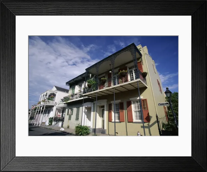 Framed Print : Bourbon Street Framed Print : Bourbon Street