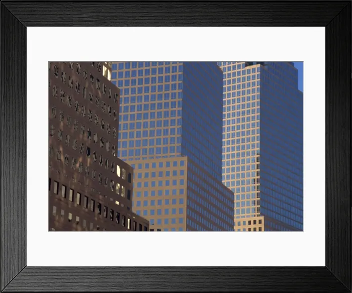 Framed Print : Detail of the World Financial Centre Framed Print : Detail of the World Financial Centre
