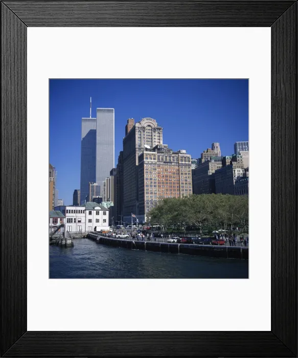 Framed Print : Battery Park at the southern tip of Manhattan Framed Print : Battery Park at the southern tip of Manhattan