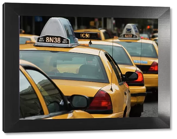 Taxi cabs, Manhattan