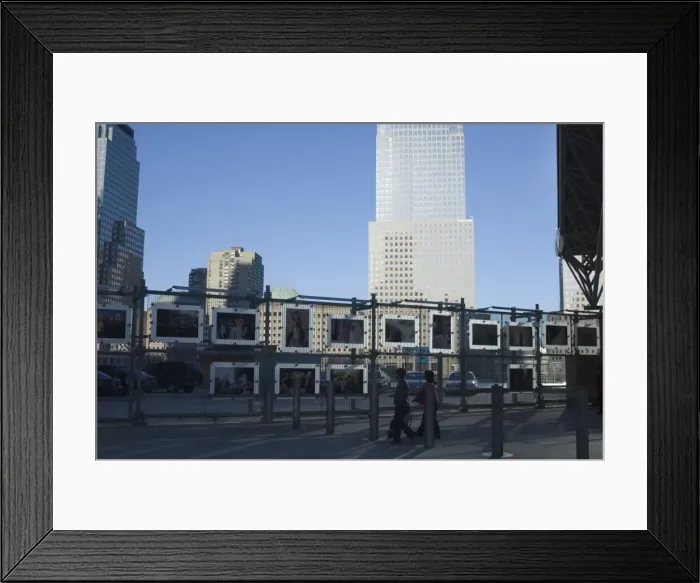 Framed Print : World Trade Center Memorial Framed Print : World Trade Center Memorial