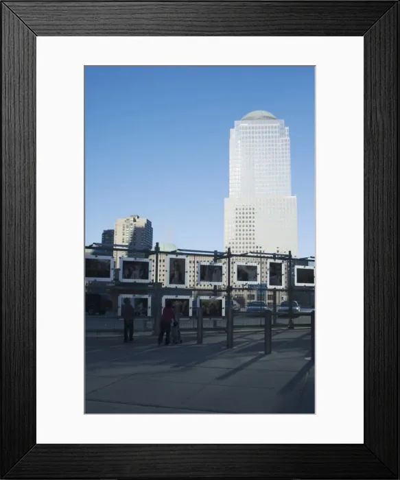 Framed Print : World Trade Center Site Memorial Framed Print : World Trade Center Site Memorial