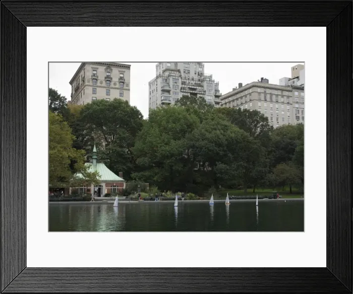 Framed Print : The boating pond Framed Print : The boating pond