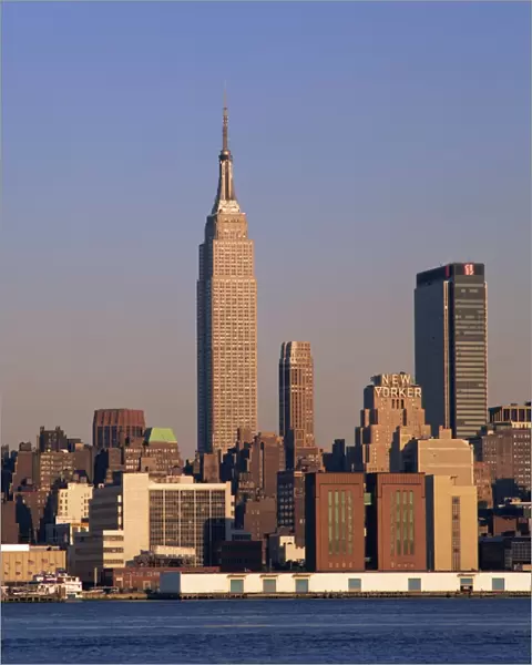 Manhattan skyline and the Empire State Building