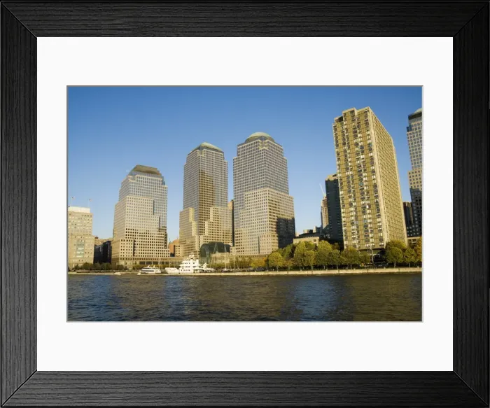 Framed Print : Business district Framed Print : Business district