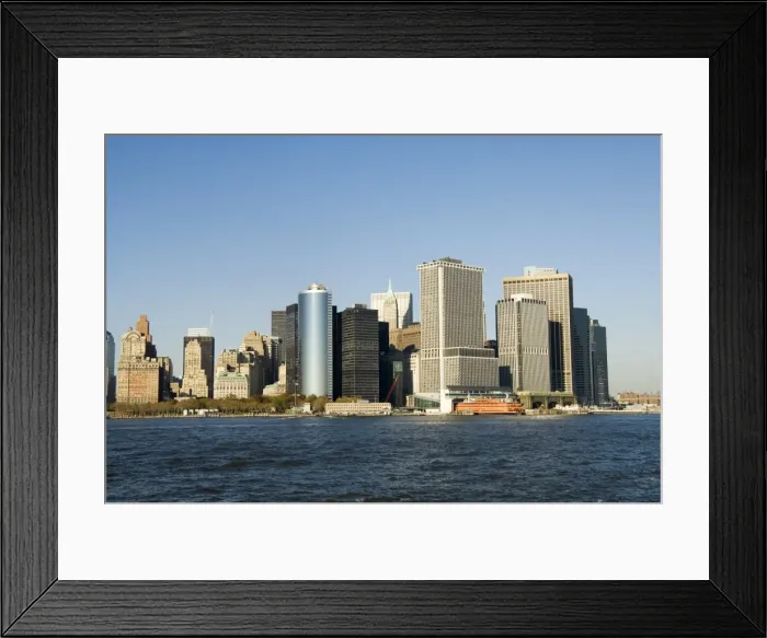 Framed Print : Business district Framed Print : Business district