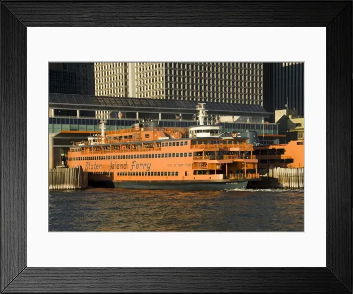Framed Print : Staten Island Ferry Framed Print : Staten Island Ferry