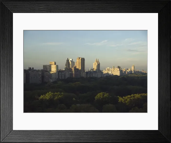Framed Print : View of Central Park looking north Framed Print : View of Central Park looking north