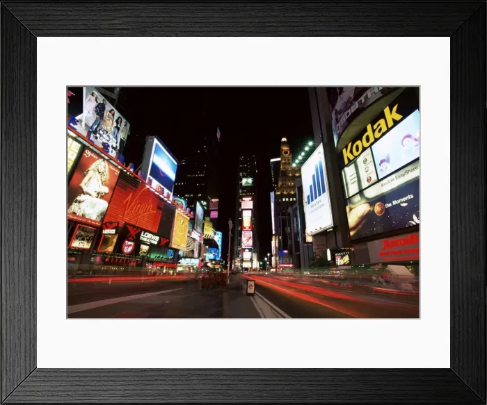 Framed Print : Times Square