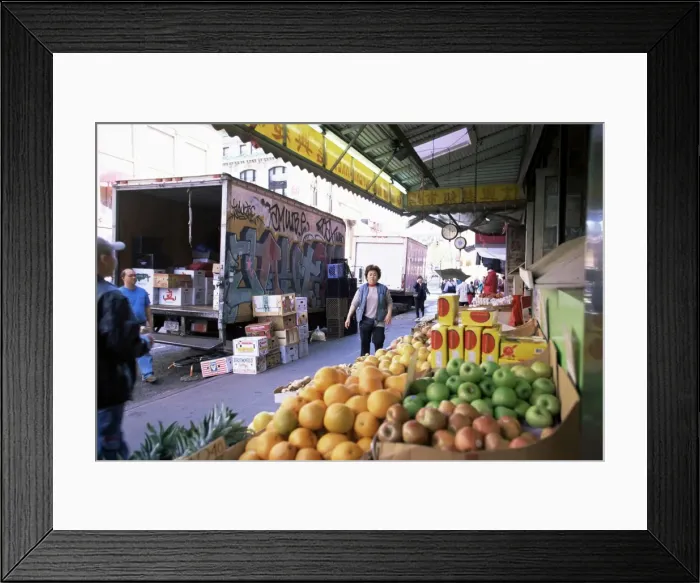 Framed Print : Fruit and vegetable stall Framed Print : Fruit and vegetable stall