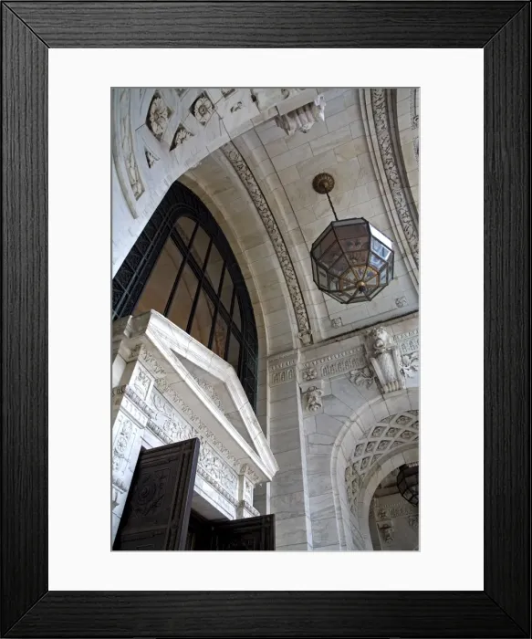 Framed Print : New York Public Library Framed Print : New York Public Library