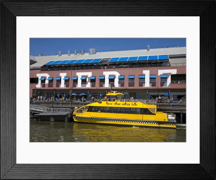 Framed Print : Water taxi Framed Print : Water taxi