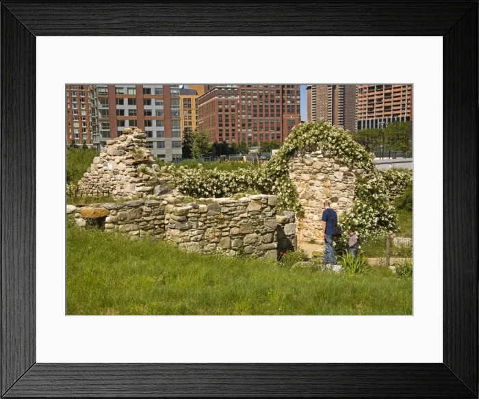 Framed Print : Irish Hunger Memorial Framed Print : Irish Hunger Memorial