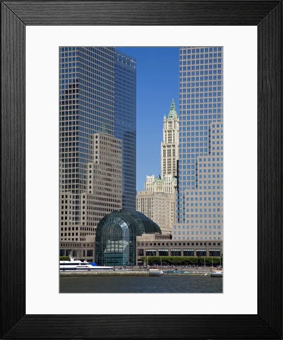 Framed Print : World Financial Center Framed Print : World Financial Center