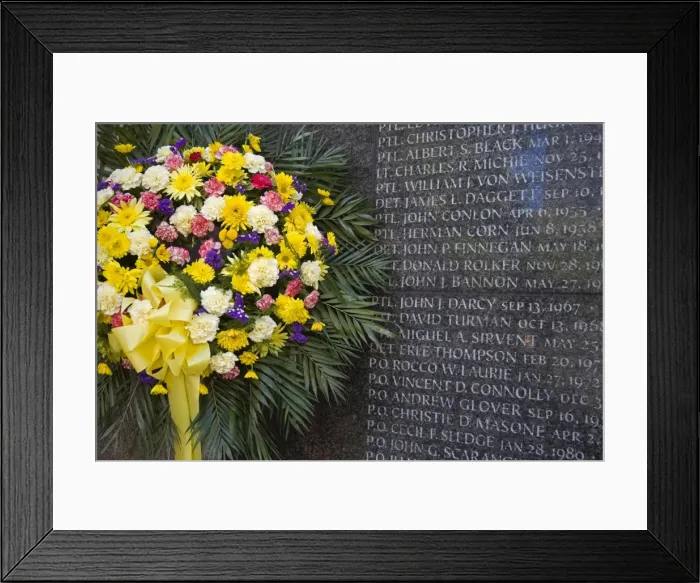 Framed Print : Police Memorial Framed Print : Police Memorial