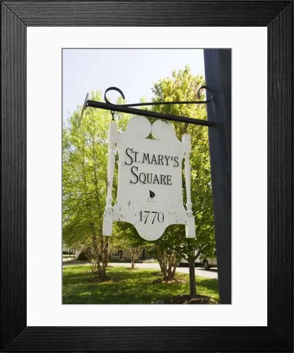 Framed Print : St. Marys Square, St