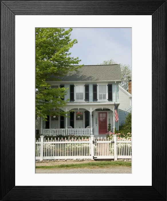 Framed Print : Oxford, Talbot County Framed Print : Oxford, Talbot County